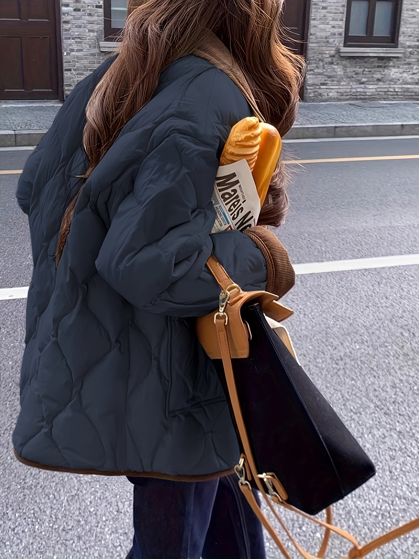 Wavelyn Jacket | Women’s Autumn Quilted Button-Up Jacket