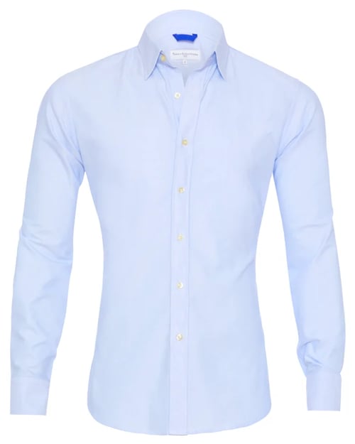 Vasilios Shirt | Oxford Stretch Shirt with Zipper Closure