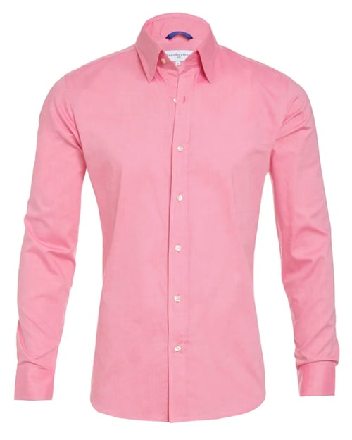 Vasilios Shirt | Oxford Stretch Shirt with Zipper Closure
