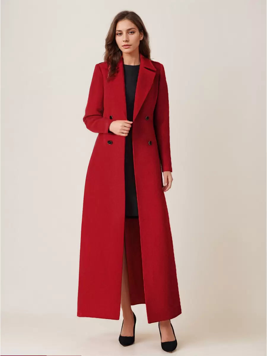 Terese Coat | Winter Long Belted Maxi Coat