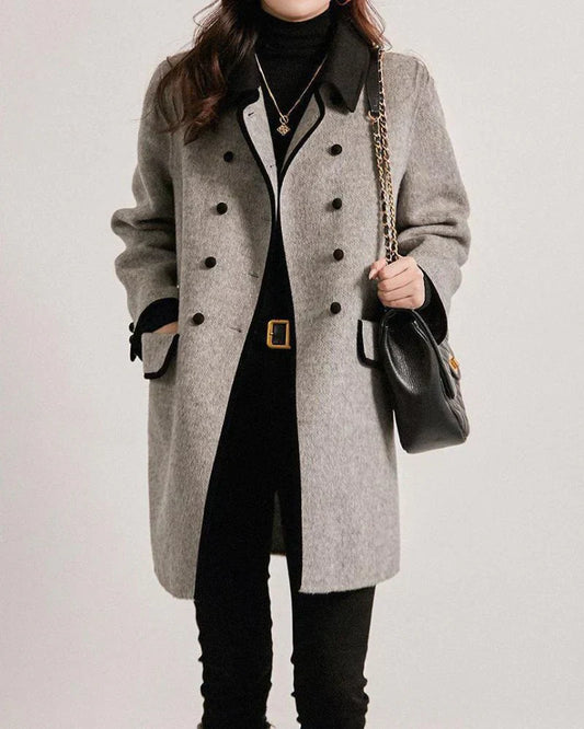 Taylor Coat | Autumn Wool-Blend Double-Breasted Coat