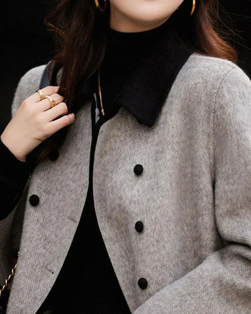 Taylor Coat | Autumn Wool-Blend Double-Breasted Coat
