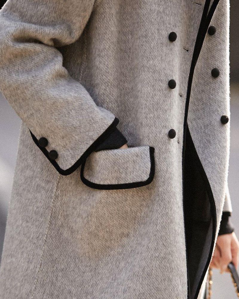 Taylor Coat | Autumn Wool-Blend Double-Breasted Coat