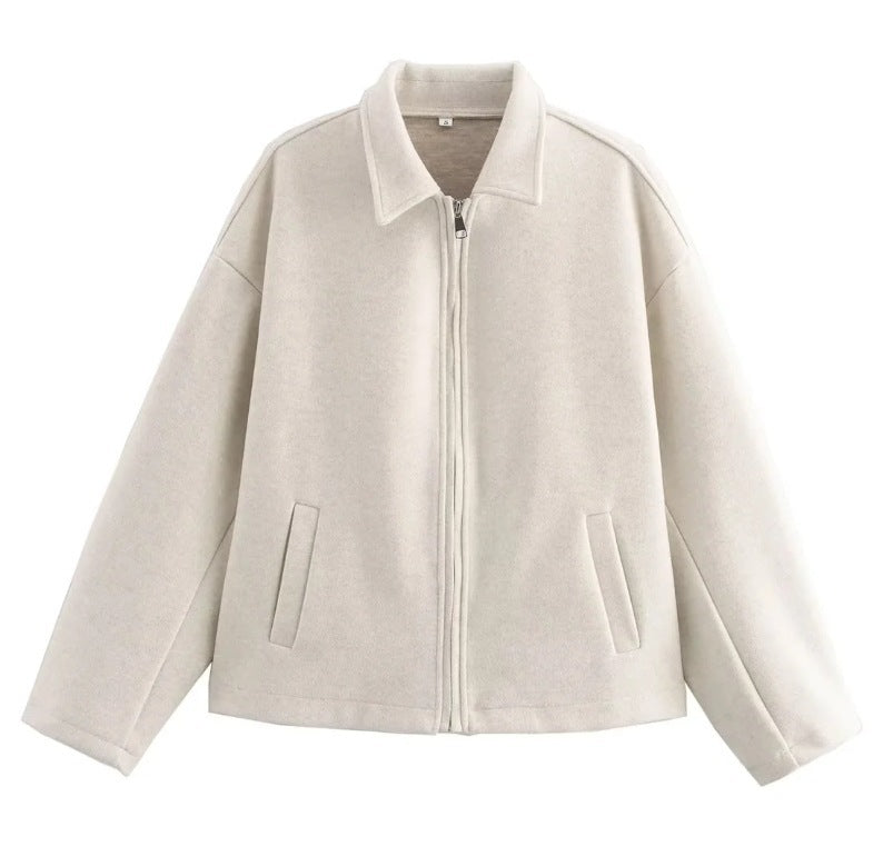 Tahlea Jacket | Autumn Cropped Button-Up Jacket