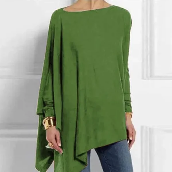 Paloma Top | Women's Autumn Elegant Long Sleeve Asymmetrical Top