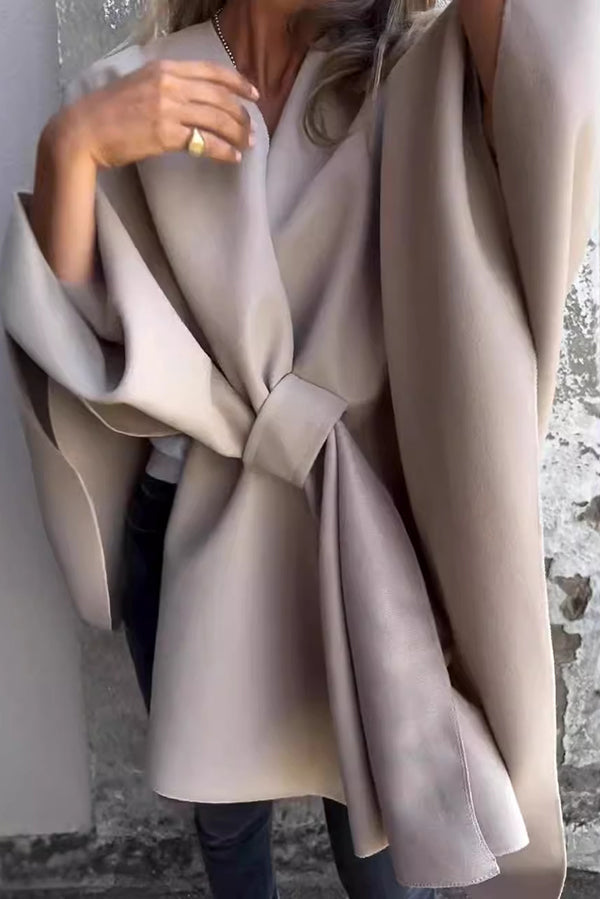 Serenity Coat | Autumn Open Front Loose Coat