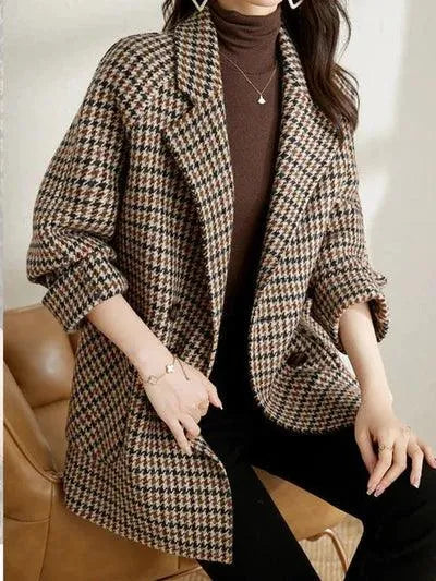 Tara Coat | Autumn Chic Longline Overcoat