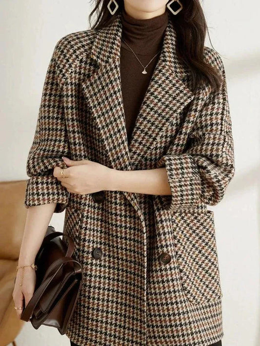 Tara Coat | Autumn Chic Longline Overcoat