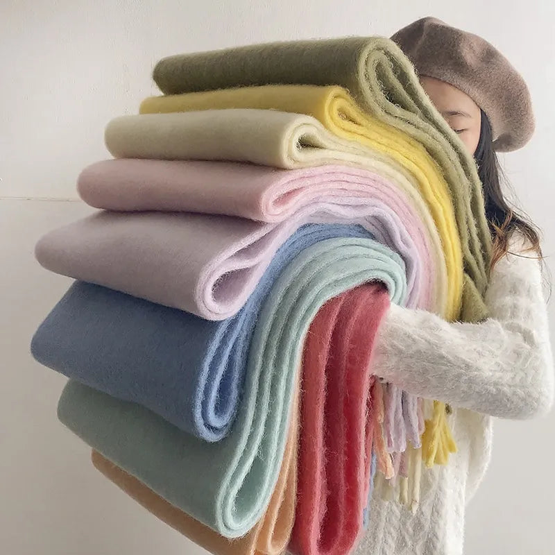Janelle Women's Winter Cashmere Scarf | Soft & Warm Winter Wrap