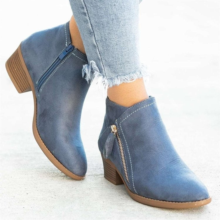 Wren Boots | Women's Low-Heel Ankle Boots