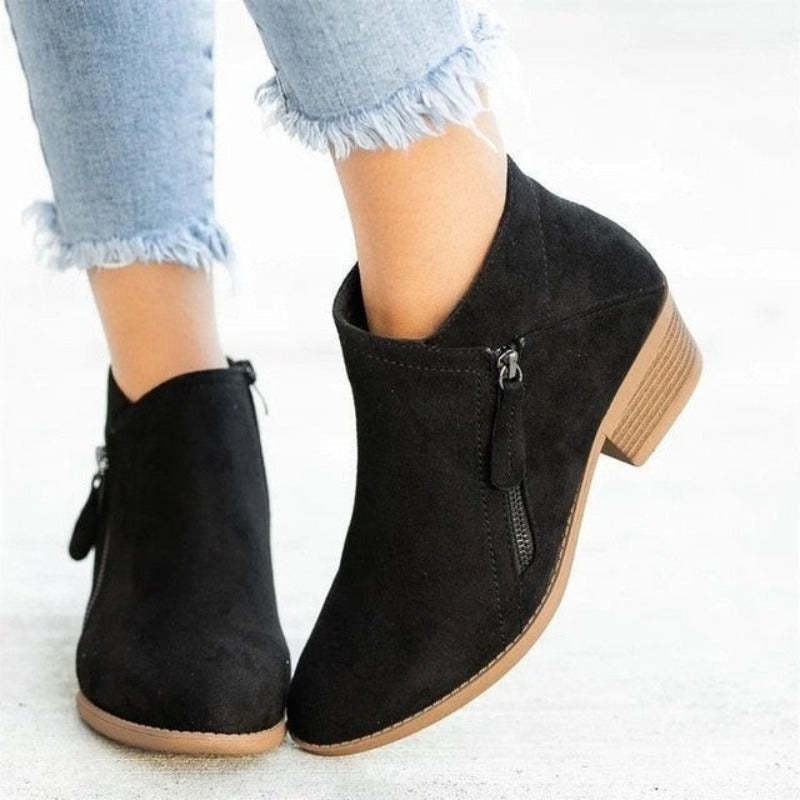 Wren Boots | Women's Low-Heel Ankle Boots
