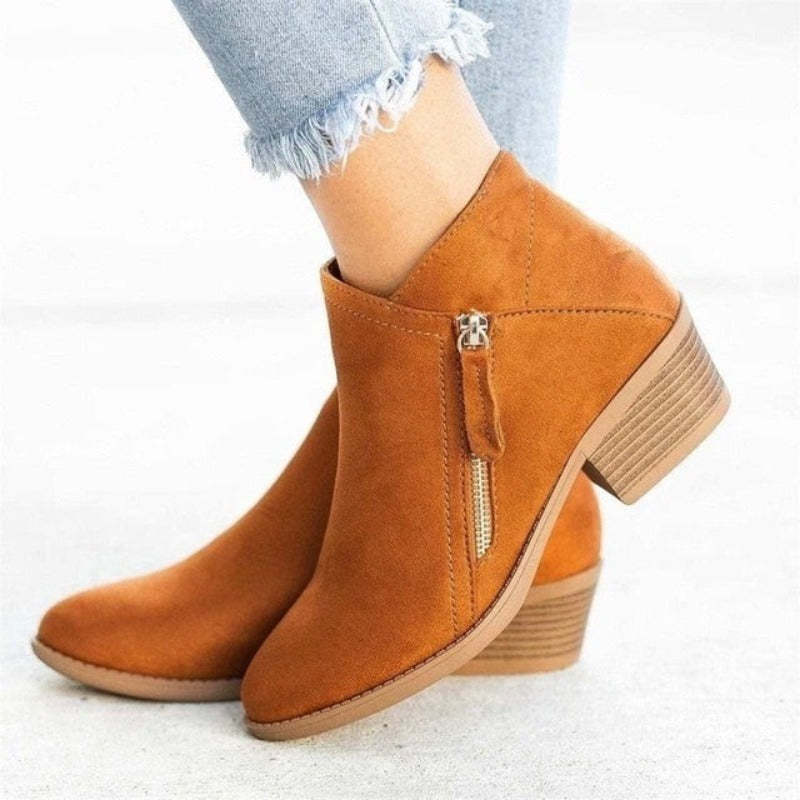 Wren Boots | Women's Low-Heel Ankle Boots