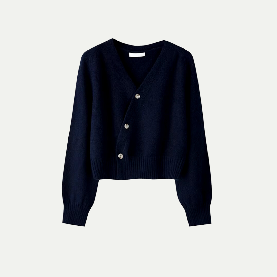 Valentine Cardigan | Winter Wrap-Button Knit Cardigan