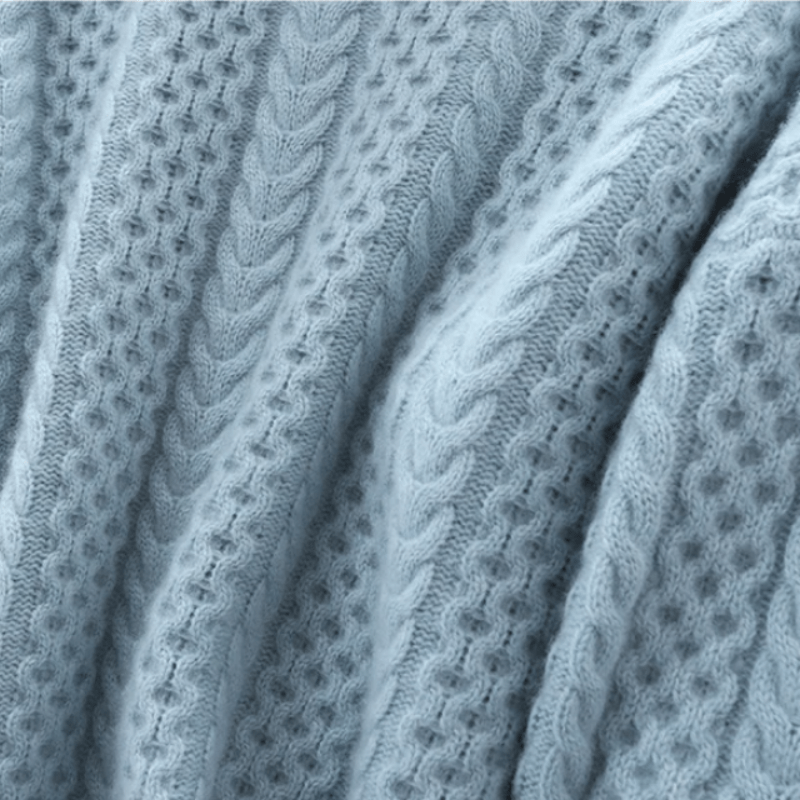 Varsha Jumper | Winter Cable Knit Turtleneck Jumper