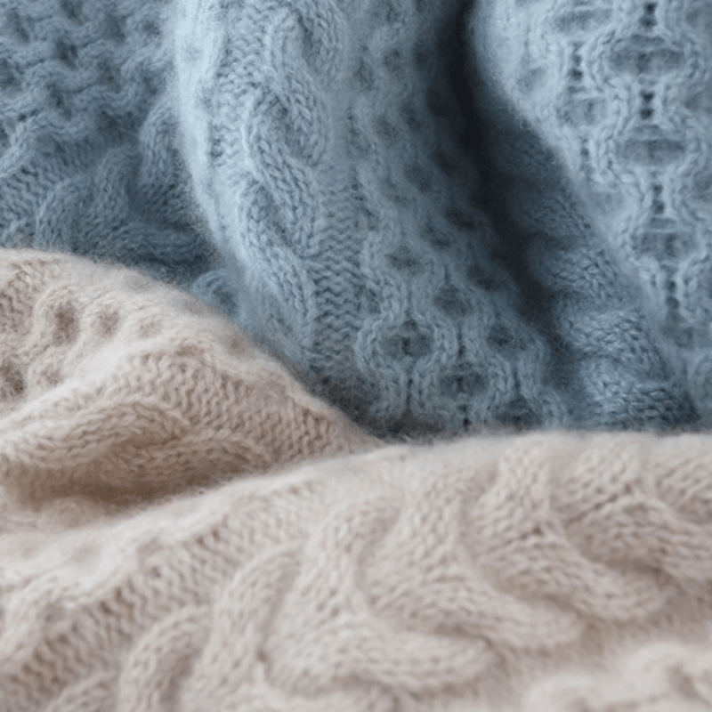 Varsha Jumper | Winter Cable Knit Turtleneck Jumper