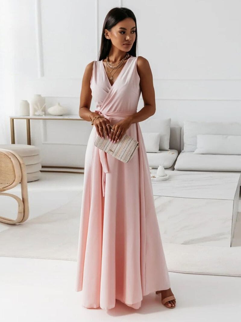 Karlie Dress | Women's V-Neck Maxi Dress