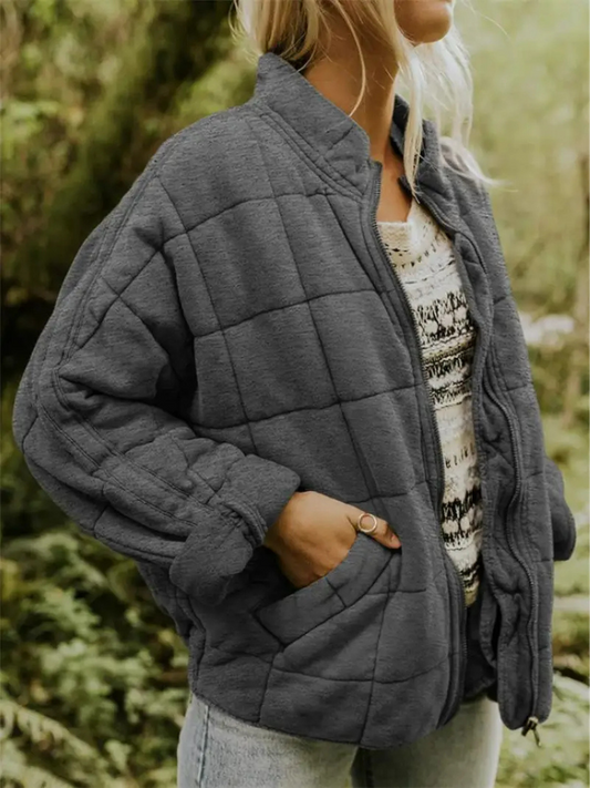 Shannon Jacket | Autumn Oversized Quilted Jacket