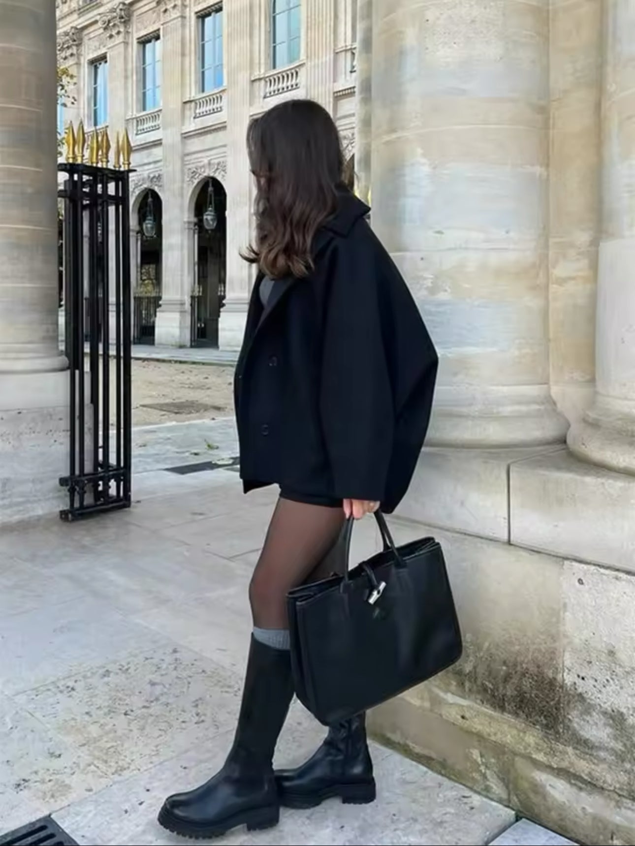 Sanchia Coat | Autumn Classic Wool Blend Coat