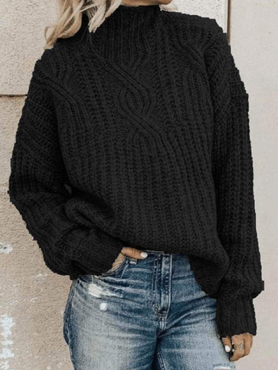 Vanna Jumper | Winter Chunky Knitted High Neck Jumper