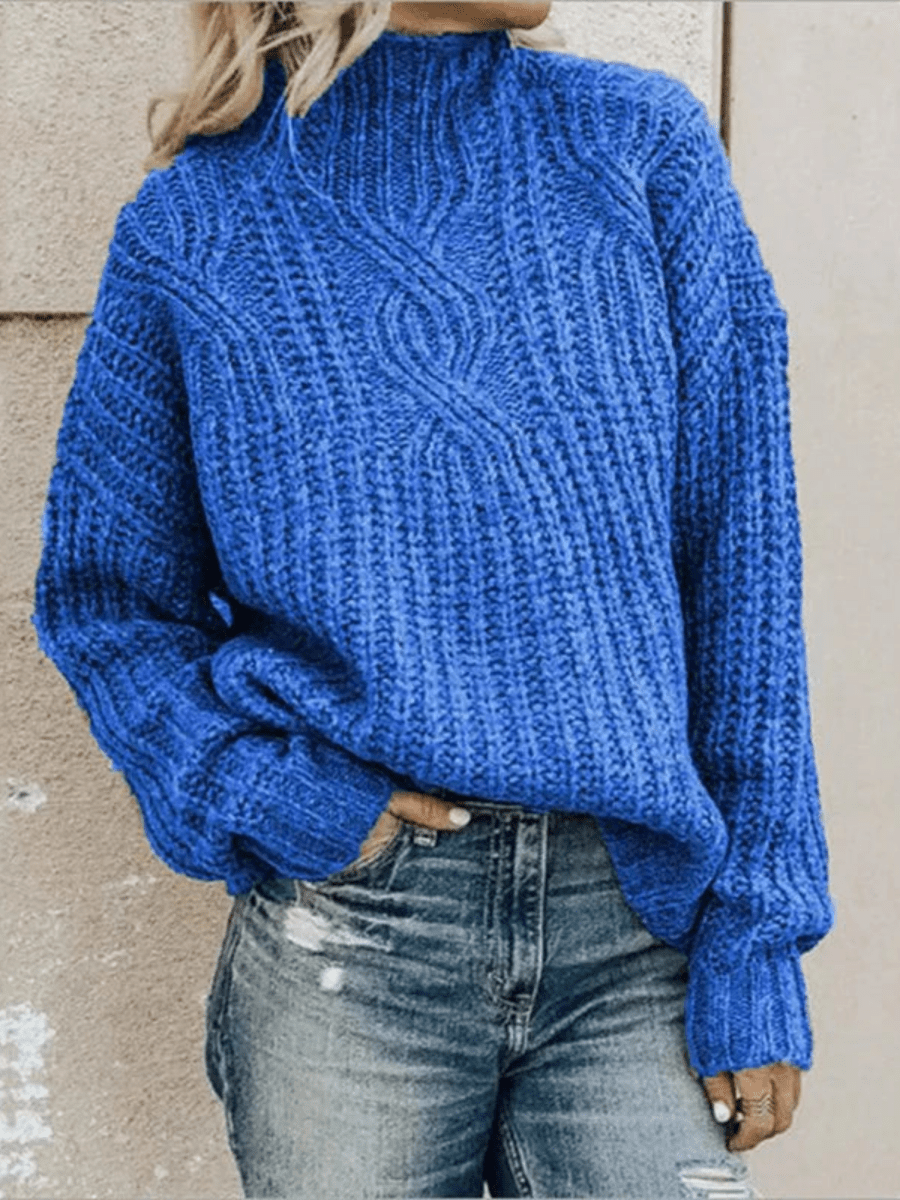 Vanna Jumper | Winter Chunky Knitted High Neck Jumper
