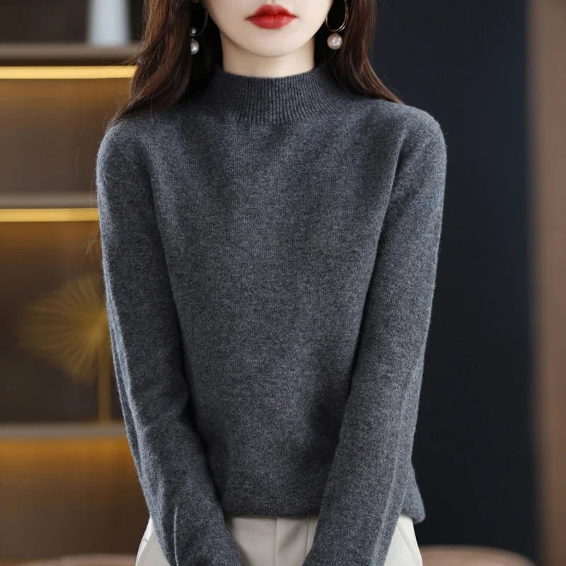 Vana Jumper | Winter Soft High Neck Knit Jumper