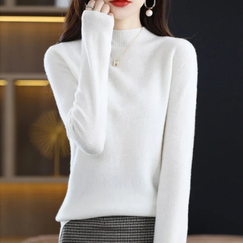 Vana Jumper | Winter Soft High Neck Knit Jumper