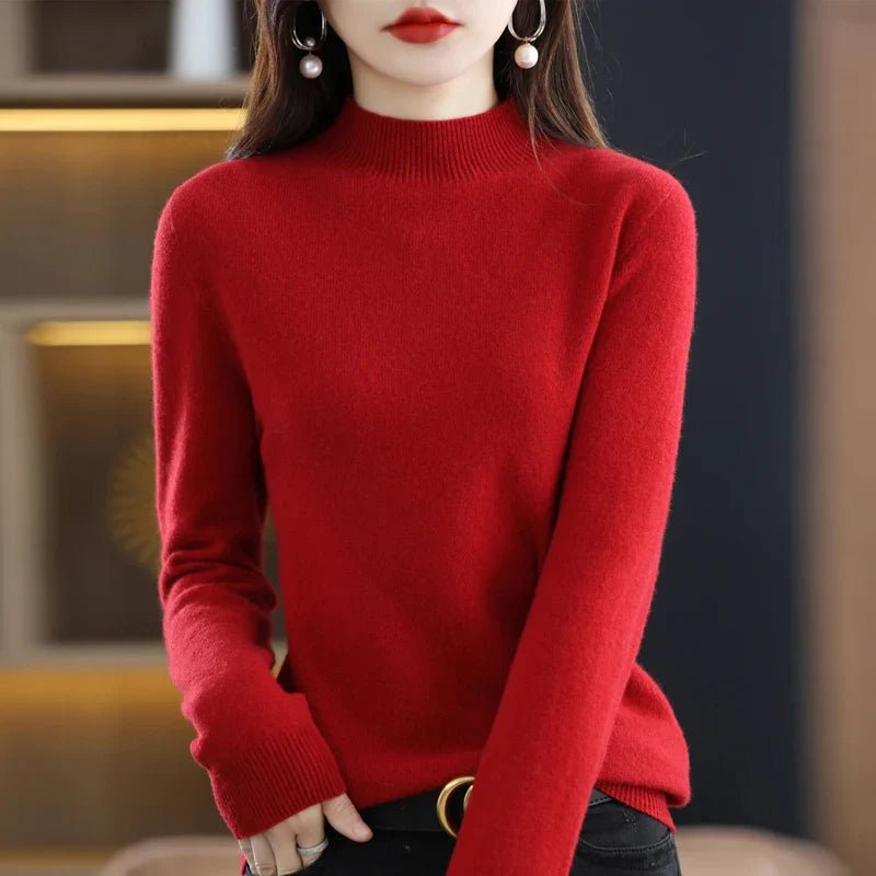 Vana Jumper | Winter Soft High Neck Knit Jumper