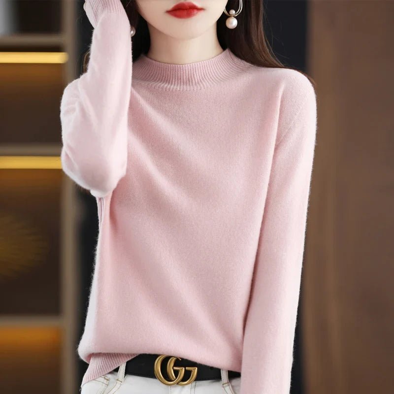 Vana Jumper | Winter Soft High Neck Knit Jumper