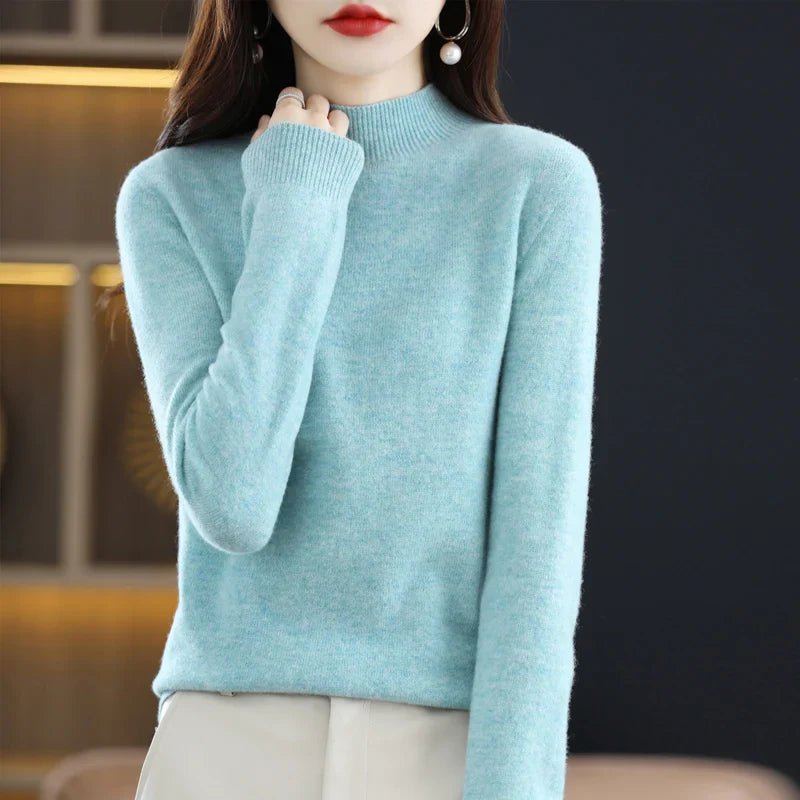 Vana Jumper | Winter Soft High Neck Knit Jumper