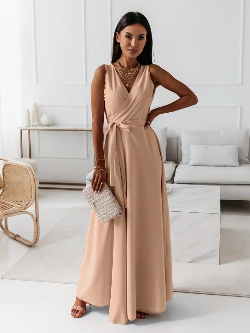 Karlie Dress | Women's V-Neck Maxi Dress