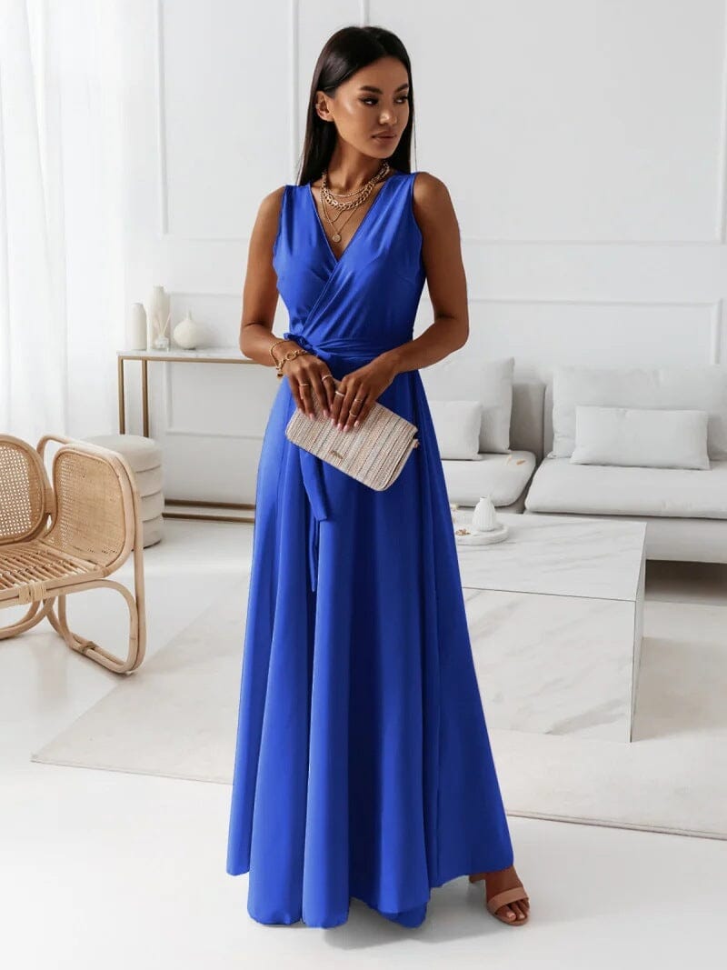 Karlie Dress | Women's V-Neck Maxi Dress