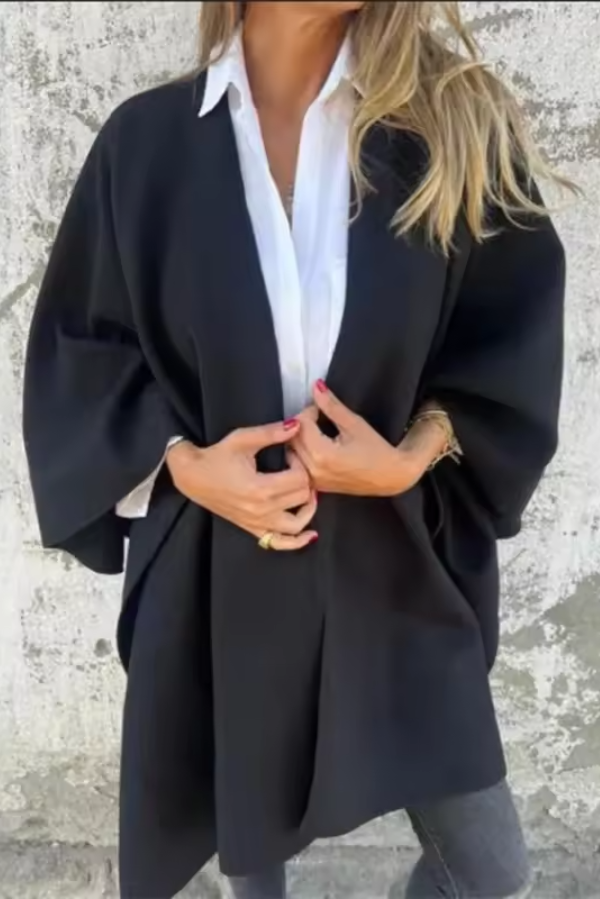 Serenity Coat | Autumn Open Front Loose Coat