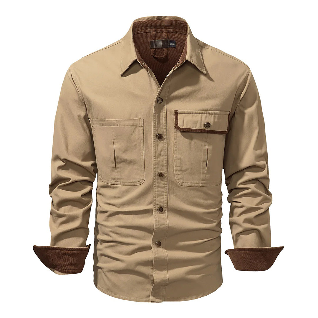 Warrick Shirt | Classic Long-Sleeve Shirt for Men