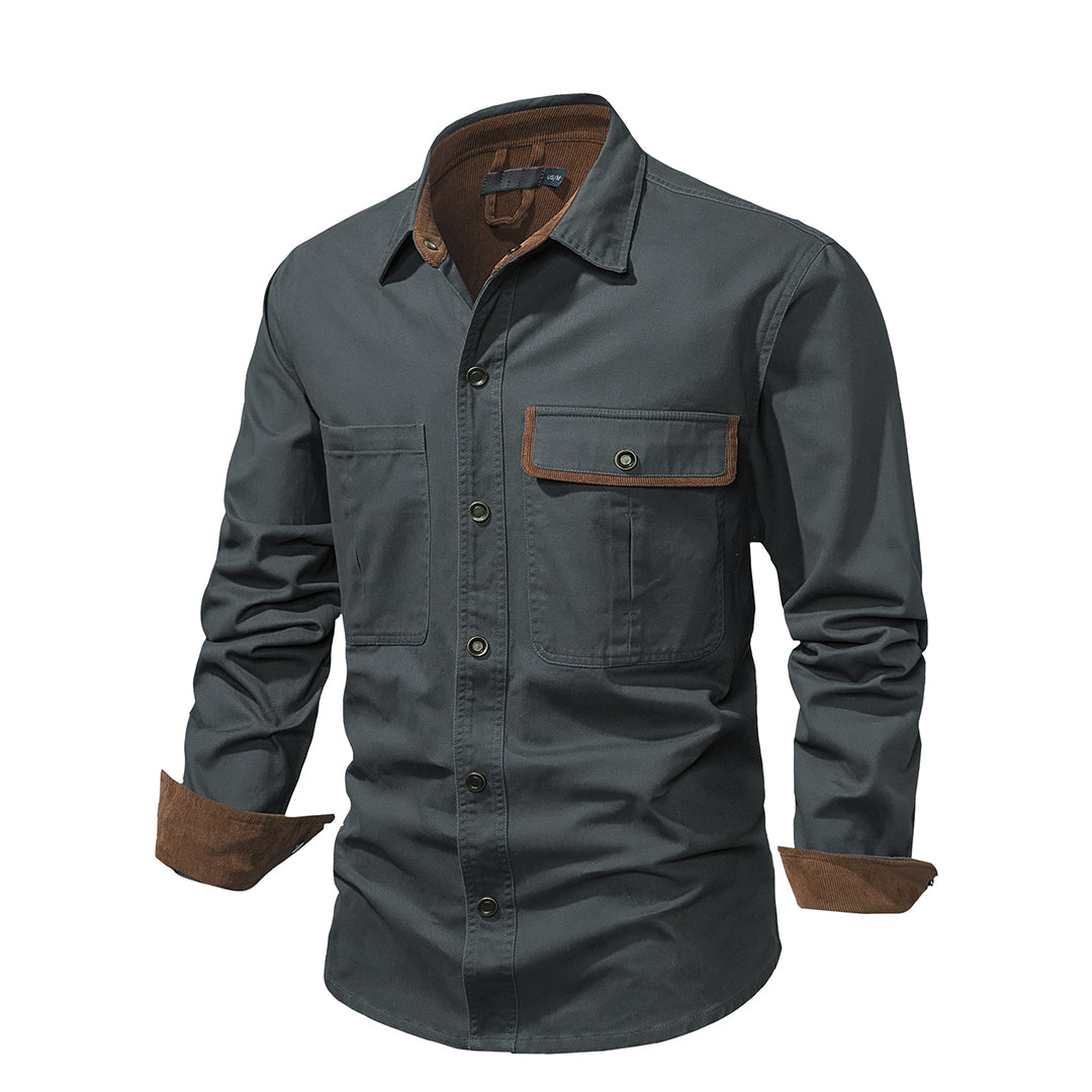 Warrick Shirt | Classic Long-Sleeve Shirt for Men