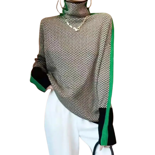 Leslie Sweater | Women's Knit Turtleneck Sweater