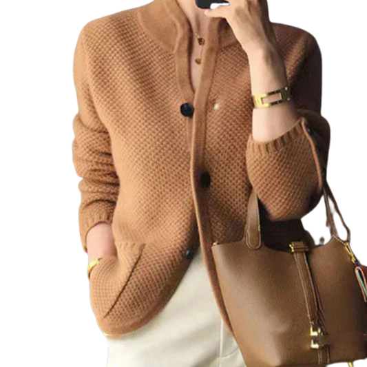 Elfrida Cardigan | Cozy Knit Button-Up Cardigan