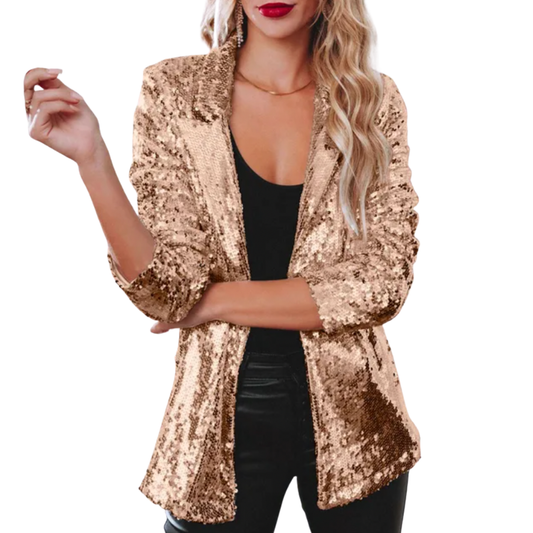 Sharifa Blazer | Autumn Sequin Party Blazer