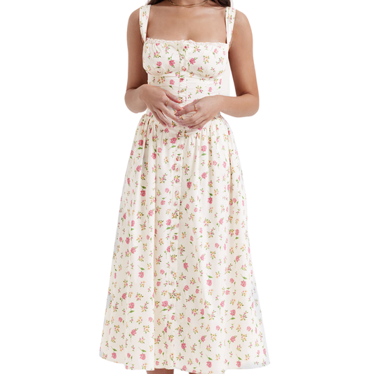 Analie Dress | Summer Floral Maxi Dress