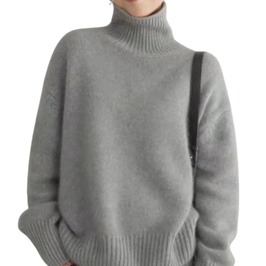 Estella Sweater | Cozy Turtleneck Knit Sweater