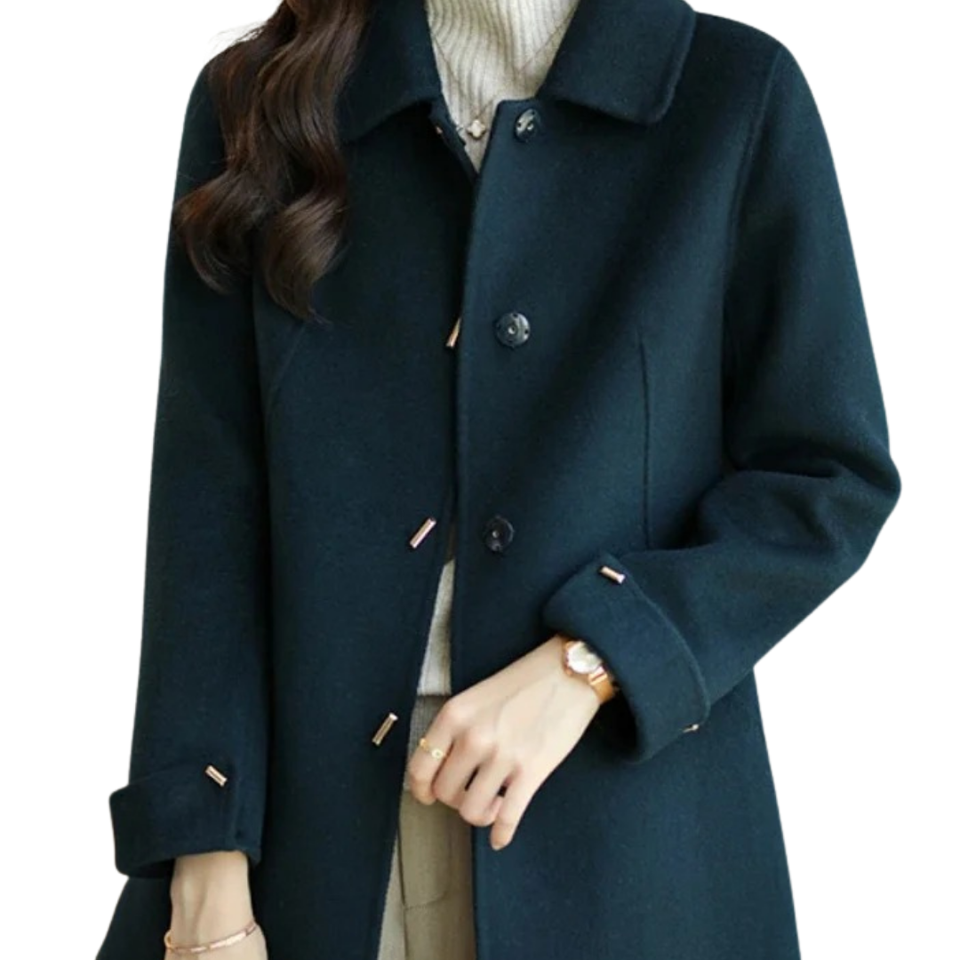Farah Coat | Elegant Tailored Wool Trench Coat