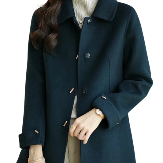 Farah Coat | Elegant Tailored Wool Trench Coat