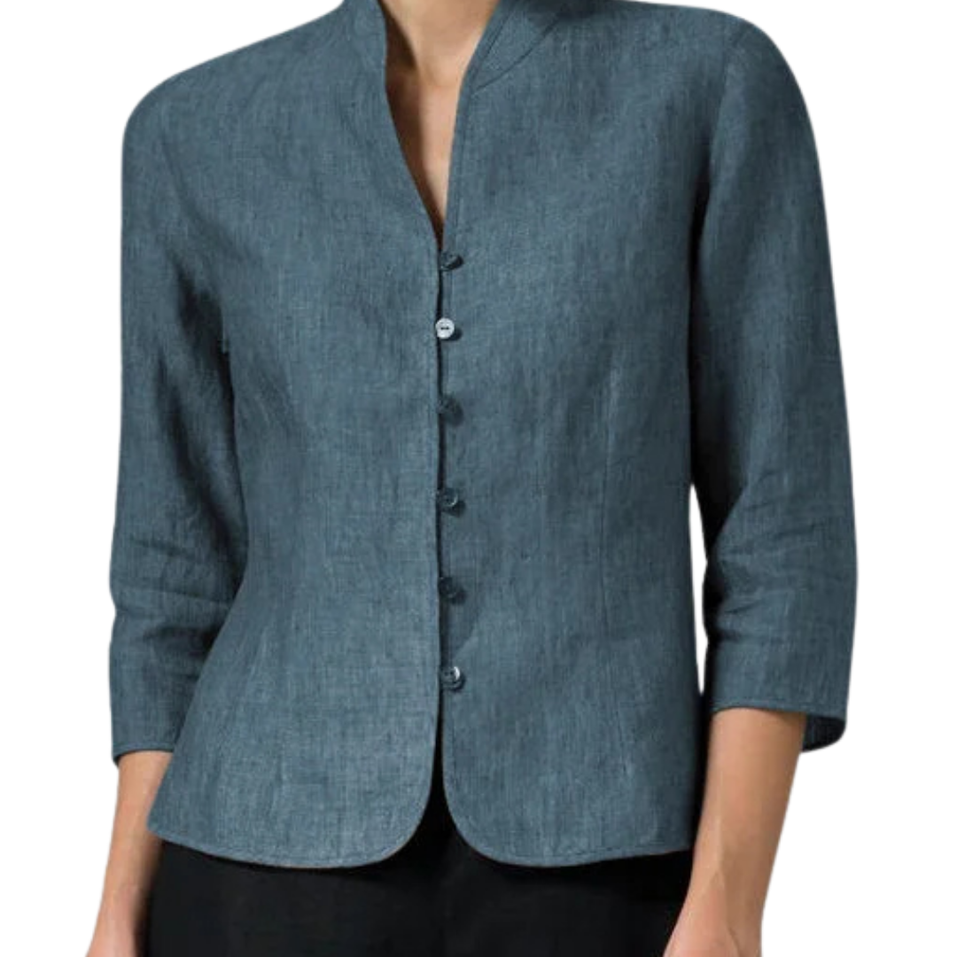 Nora Blazer | Chic Linen Blazer