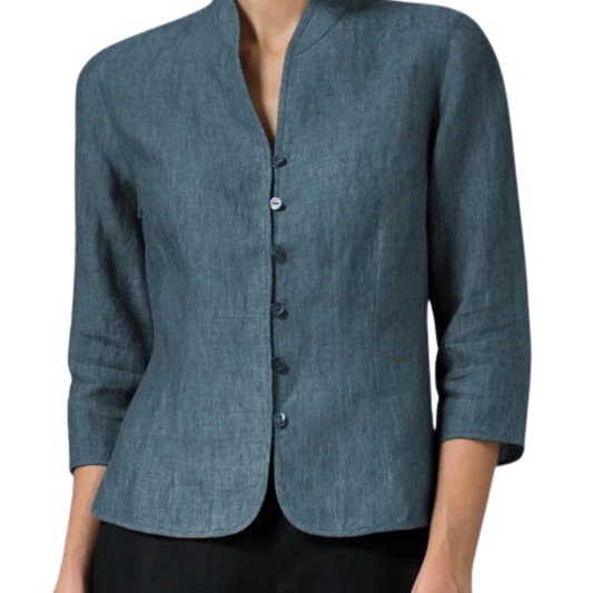Nora Blazer | Chic Linen Blazer