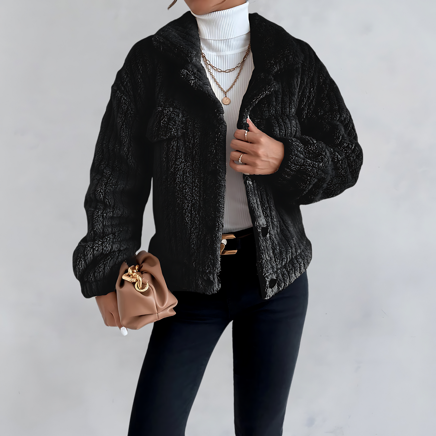 Tammy Jacket | Winter Soft Faux Fur Jacket