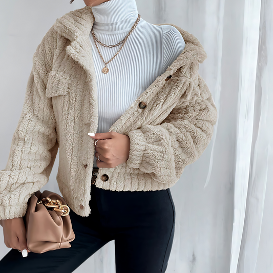 Tammy Jacket | Winter Soft Faux Fur Jacket