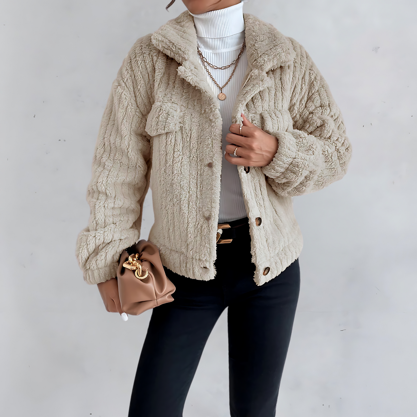 Tammy Jacket | Winter Soft Faux Fur Jacket