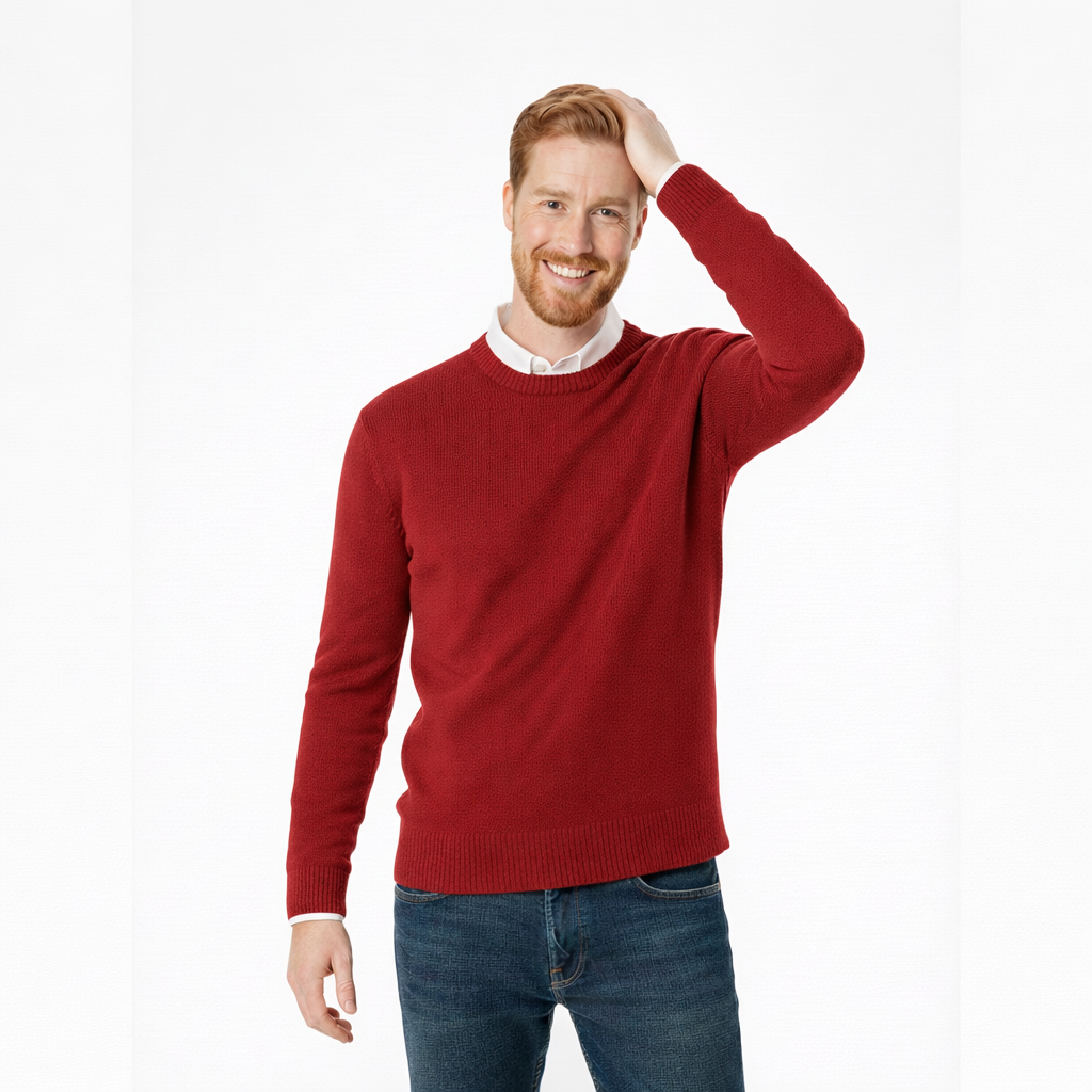 Nathan Sweater | Men's Winter Cashmere Loose Sweater |