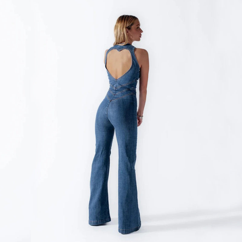 Waverly Jumpsuit | Stylish Denim Jumpsuit