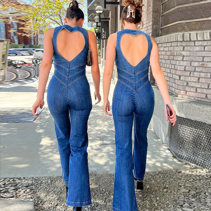 Waverly Jumpsuit | Stylish Denim Jumpsuit