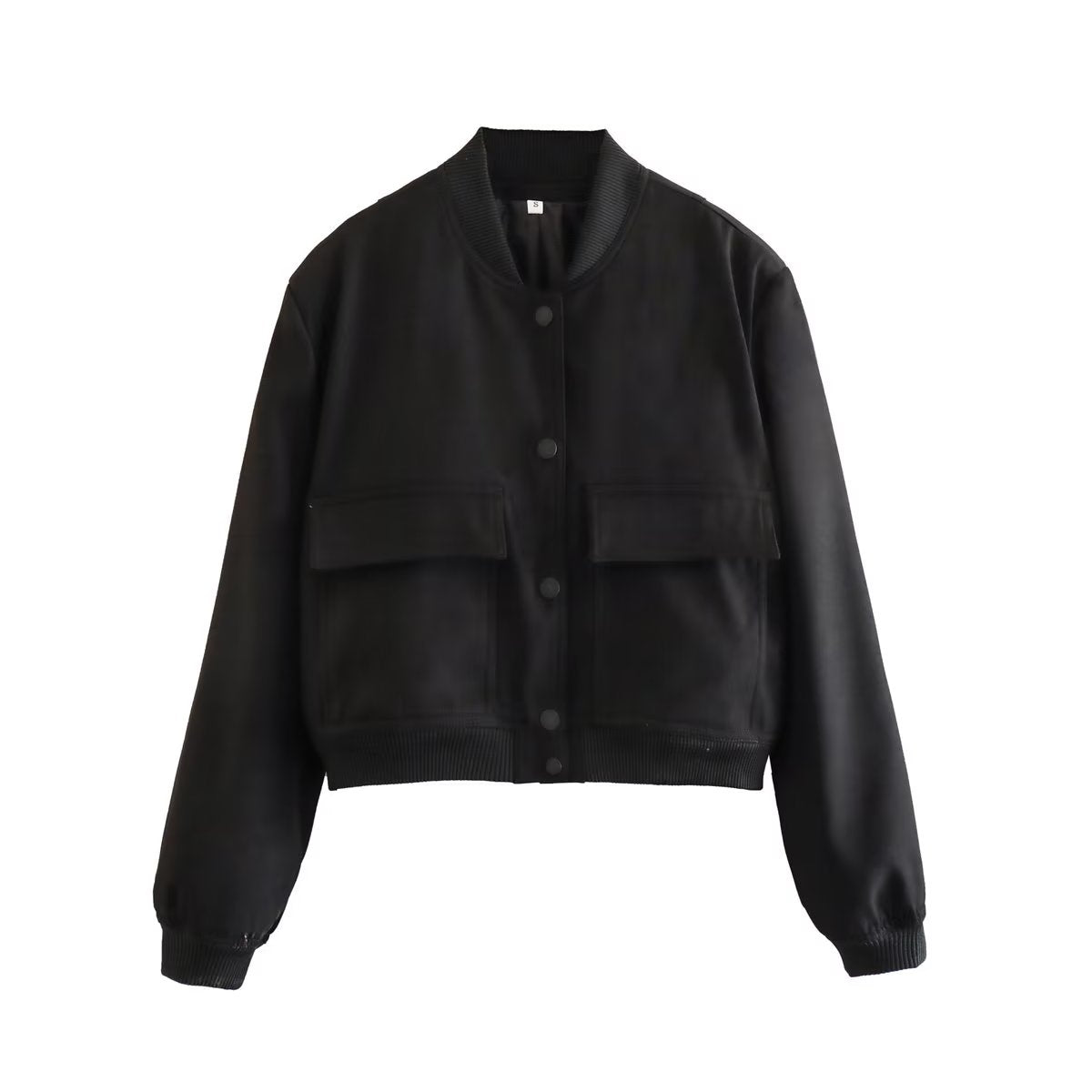 Sandy Jacket | Autumn Cropped Varsity Style Jacket